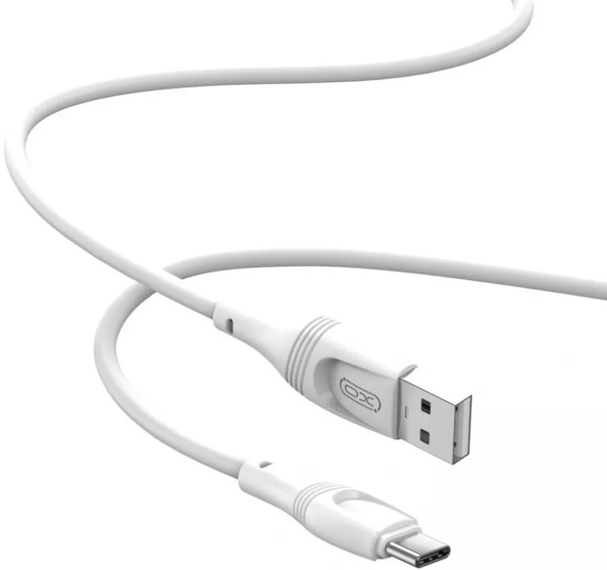 Кабель XO NB238 USB-A - Type-C 12w 2.4a 1м cable White - фото 3