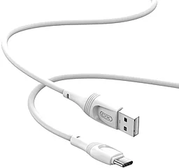 Кабель XO NB238 USB-A - Type-C 12w 2.4a 1м cable White - миниатюра 3 Кабель XO NB238 USB-A - Type-C 12w 2.4a 1м cable White - миниатюра 3