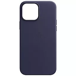 Чехол Epik Leather Case (AA) with MagSafe для Apple iPhone 12 Pro Max (6.7") Violet