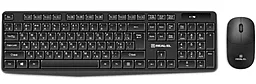 Комплект (клавіатура+мишка) REAL-EL Kit 551W Black (EL123100048) - фото Комплект (клавіатура+мишка) REAL-EL Kit 551W Black (EL123100048)