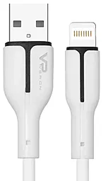 Кабель Veron SL06 Silicon USB-A - Lightning 12w 3a 1м cable White - фото Кабель Veron SL06 Silicon USB-A - Lightning 12w 3a 1м cable White