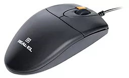 Компьютерная мышка REAL-EL RM-222 Black (EL123200040) - фото Компьютерная мышка REAL-EL RM-222 Black (EL123200040)