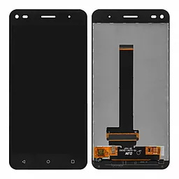 Дисплей Fly FS507 Cirrus 4 с тачскрином, Black - фото Дисплей Fly FS507 Cirrus 4 с тачскрином, Black