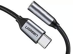 Аудио-переходник Ugreen AV142 USB Type-C to 3.5mm Gray - миниатюра 2
