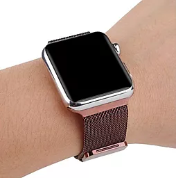 Змінний ремінець для розумного годинника Apple Watch Milanese Loop Band 38mm Coffee - мініатюра 8