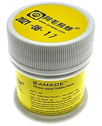 BGA паста Amaoe M9 (Sn98.5Ag1Cu0.5) 50 г в пластиковой емкости - фото BGA паста Amaoe M9 (Sn98.5Ag1Cu0.5) 50 г в пластиковой емкости
