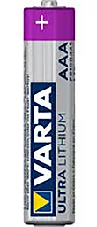 Батарейки Varta AAA / FR03 Ultra Lithium 4шт - миниатюра 2