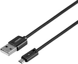 Кабель Remax USB-A - micro USB 10.5w 1м cable Grey (RC-166m) - фото Кабель Remax USB-A - micro USB 10.5w 1м cable Grey (RC-166m)
