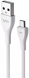 Кабель USB Veron MV08 micro USB Cable White