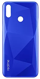 Задняя крышка корпуса Realme 3i Original  Diamond Blue