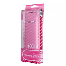 Повербанк Remax Pineapple Power Bank 10000 mAh Pink - миниатюра 2
