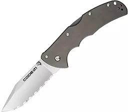 Ніж Cold Steel Code 4 Clip Point Serrated (58TPCCS) - фото Ніж Cold Steel Code 4 Clip Point Serrated (58TPCCS)