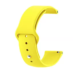 Сменный ремешок для умных часов Nokia/Withings Steel/Steel HR (706281) Yellow