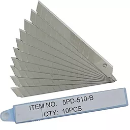 Набор лезвий для ножа Pro'sKit 5PD-510-B 10шт (PD-510)