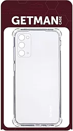 Чехол GETMAN Ease logo Samsung N980 Galaxy Note 20 Transparent - миниатюра 2
