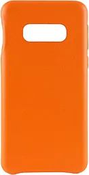 Чехол 1TOUCH AHIMSA PU Leather Samsung G970 Galaxy S10e Orange