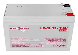 Акумуляторна батарея Logicpower 12V 7 Ah Silver (LP-GL 12 - 7 AH Silver) GEL
