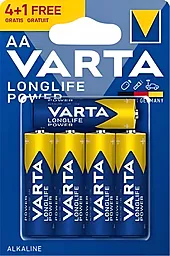 Батарейки Varta AA (LR6) LongLife Power 5шт (4906121415)