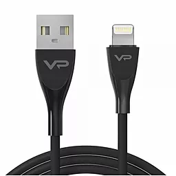 Кабель USB Veron SL08 Silicon 12w 2.4a Lightning cable black