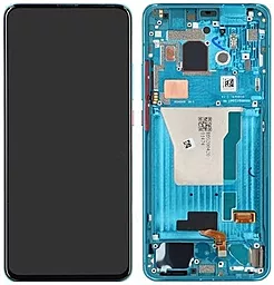 Дисплей Xiaomi Poco F2 Pro, Redmi K30 Pro, K30 Ultra с тачскрином и рамкой, (OLED), Blue