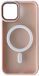 Чехол 1TOUCH Matte Guard with MagSafe для Apple iPhone 13 Pro Max Pink Sand