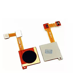 Шлейф Xiaomi Mi A2 / Mi 6x со сканером отпечатка пальца Black
