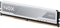 Оперативна пам'ять Apacer 16 GB (2x8GB) DDR4 3200 MHz NOX White (AH4U16G32C28YMWAA-2) - мініатюра 3