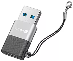 Адаптер-переходник Veron AC-OT73 M/F USB3.0 -> Type-C Gray - фото Адаптер-переходник Veron AC-OT73 M/F USB3.0 -> Type-C Gray