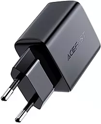 Сетевое зарядное устройство с быстрой зарядкой AceFast A1 20w GaN PD USB-C fast charger black (AFA1B) - фото Сетевое зарядное устройство с быстрой зарядкой AceFast A1 20w GaN PD USB-C fast charger black (AFA1B)