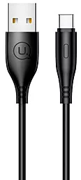 Кабель USB Usams U18 Round USB Type-C Cable Black (US-SJ267)
