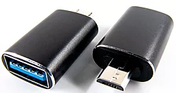OTG-переходник Dengos ADP-017 USB to MicroUSB Black