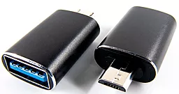 OTG-перехідник Dengos ADP-017 USB to MicroUSB Black - фото OTG-перехідник Dengos ADP-017 USB to MicroUSB Black