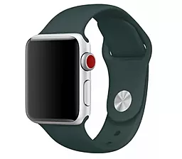 Сменный ремешок для умных часов Apple Watch Silicone Band M 42mm/44mm/45mm/49mm Pacific Green