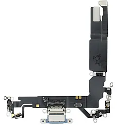 Нижний шлейф Apple iPhone 17 c разъемом зарядки, с микрофоном, Original - снят с телефона Mist Blue - фото Нижний шлейф Apple iPhone 17 c разъемом зарядки, с микрофоном, Original - снят с телефона Mist Blue