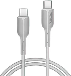 Кабель Ridea RC-M221 Prima USB Type-C - Type-C 60w 3a 1м PD cable White - фото Кабель Ridea RC-M221 Prima USB Type-C - Type-C 60w 3a 1м PD cable White