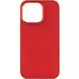 Чохол Epik TPU Bonbon Metal Style для Apple iPhone 13 Pro (6.1") Червоний / Red