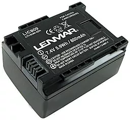 Аккумулятор для видеокамеры Lenmar LIC809, Canon BP-808, 819 (800 mAh)