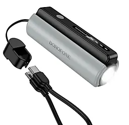 Повербанк Borofone BJ87 Star 5000mAh Black - фото Повербанк Borofone BJ87 Star 5000mAh Black