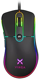 Комп'ютерна мишка Vinga MSG-175 Black - фото Комп'ютерна мишка Vinga MSG-175 Black