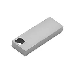 Флешка Exceleram 32GB U1 Series USB 2.0 (EXP2U2U1S32) Silver - мініатюра 2