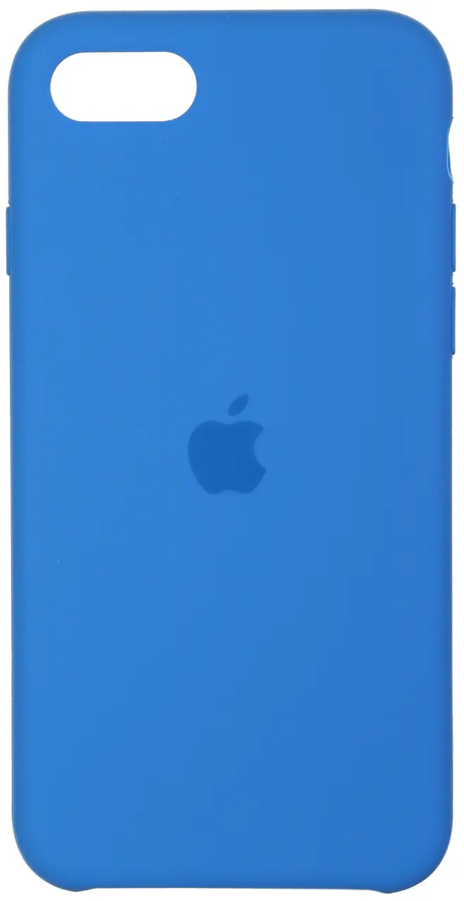 Чехол Silicone Case для Apple iPhone 7, iPhone 8 Capri Blue - фото 1
