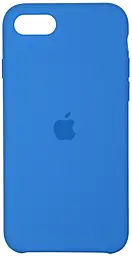 {"ru": "Чехол", "uk": "Чохол"} Silicone Case для Apple iPhone 7, iPhone 8 Capri Blue