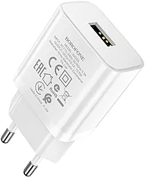 Сетевое зарядное устройство Borofone BA52A Gamble 2.1a home charger + micro USB cable white - миниатюра 5 Сетевое зарядное устройство Borofone BA52A Gamble 2.1a home charger + micro USB cable white - миниатюра 5