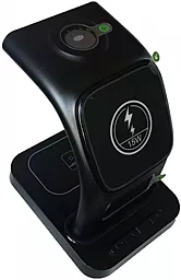Беспроводная док-станция EasyLife Y5 MagSafe 5-in-1 15w wireless charger black - фото Беспроводная док-станция EasyLife Y5 MagSafe 5-in-1 15w wireless charger black