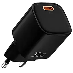 Сетевое зарядное устройство McDodo Mini 30w GaN PD USB-C charger black (CH-0081) - фото Сетевое зарядное устройство McDodo Mini 30w GaN PD USB-C charger black (CH-0081)