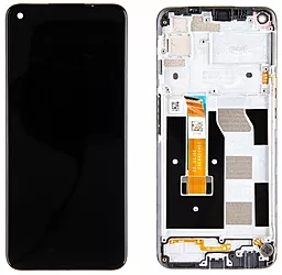Дисплей Realme 6s с тачскрином и рамкой, оригинал, Black - фото Дисплей Realme 6s с тачскрином и рамкой, оригинал, Black