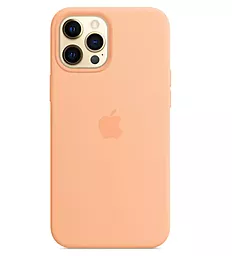 Чехол Silicone Case Full для Apple iPhone 11 Pro Max Peach