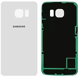 Задняя крышка корпуса Samsung Galaxy S6 Edge G925F Original White Pearl