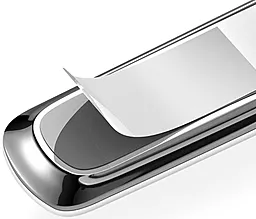 Защитные полоски Baseus Streamlined Car Door Bumper Strip 4шт White (CRFZT-02) - миниатюра 4