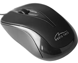 Компьютерная мышка Media-Tech Plano USB Black (MT1091K) - фото Компьютерная мышка Media-Tech Plano USB Black (MT1091K)